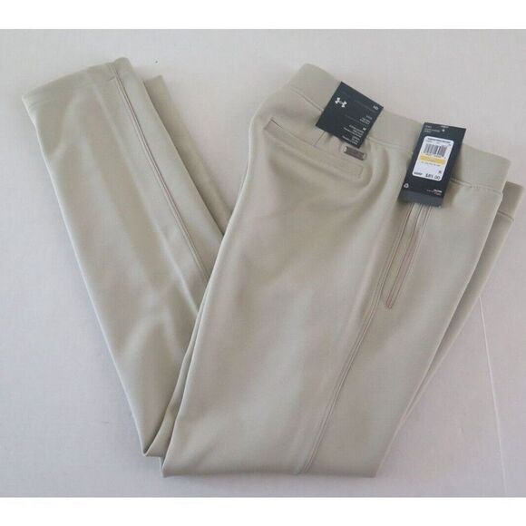 Under Armour 1366361 Women Sz M Khaki UA Links Pull On High Rise Ankle Pants $85 - Picture 6 of 8